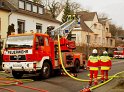 Dachstuhlbrand Koeln Bocklemuend Untere Dorfstr P101